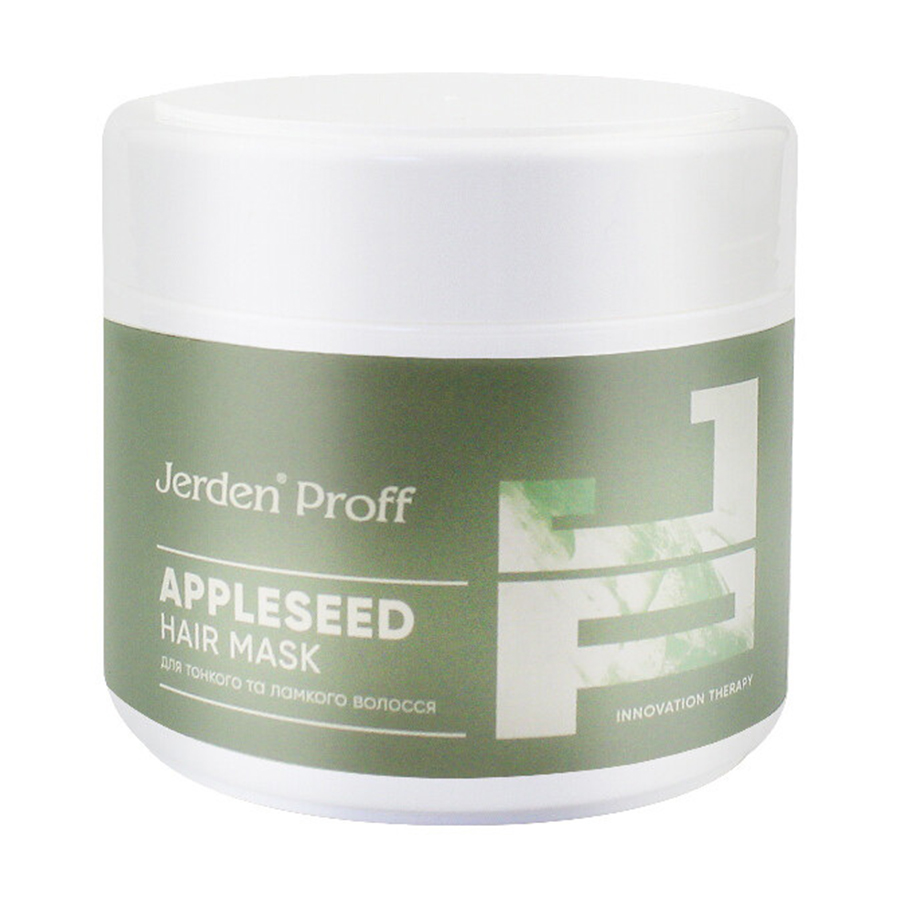 Маска Jerden Proff Appleseed Hair Mask для тонкого та ламкого волосся, 300 мл